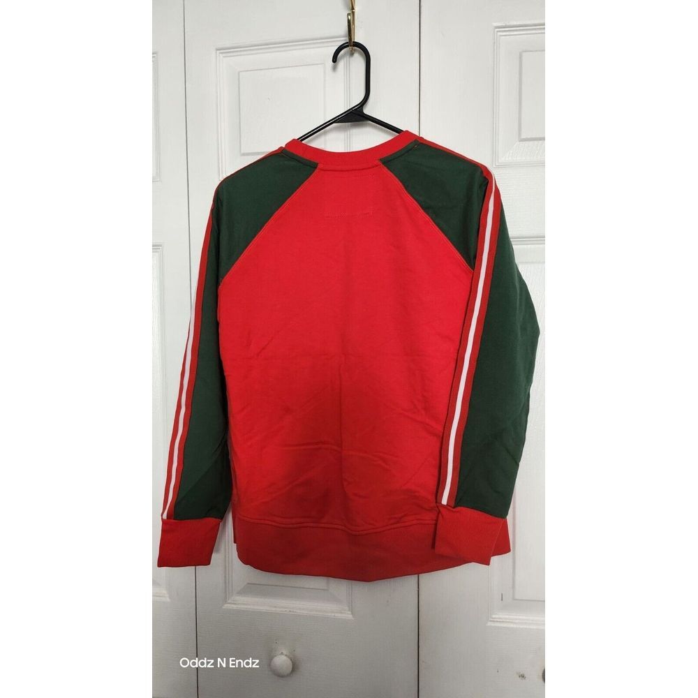 Vintage NHL Hockey New Jersey Devils Womens Raglan Sweatshirt Size‎ S - Picture 11 of 11